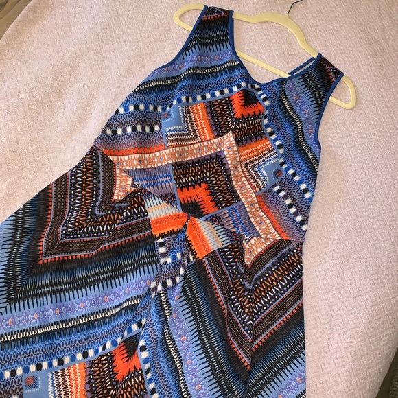 Geometric Print Dress - Picture 2 of 5